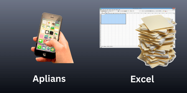 Comparación entre el uso de Excel y Aplians Pig en una porcícola